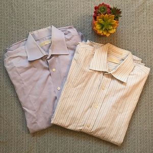 Michael Kors Set of 2 Men’s Dress Shirts